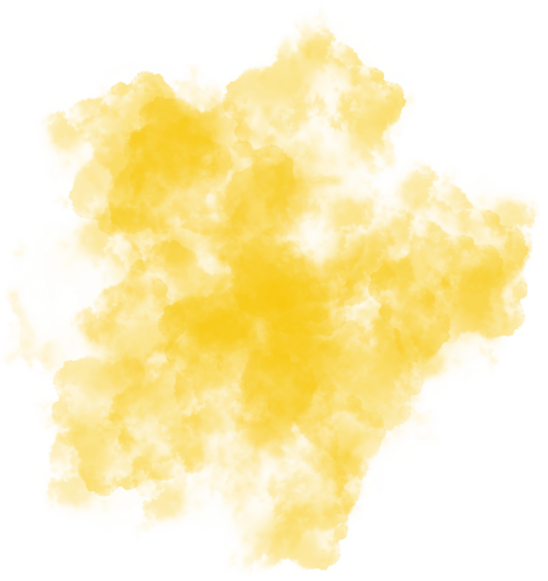 Abstract Yellow Cloud Sky